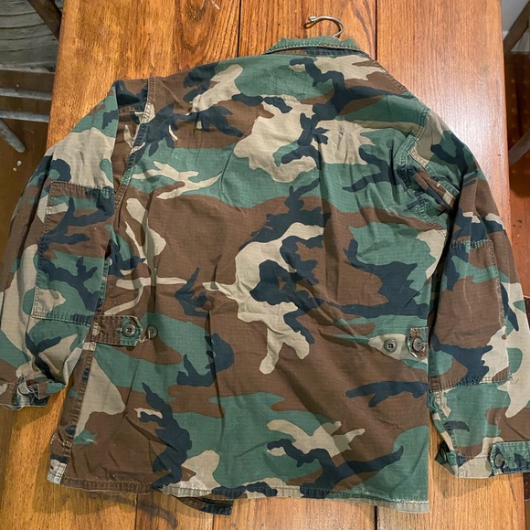Military Surplus Vintage Camo Shirt/Jacket - Picture 4 of 5
